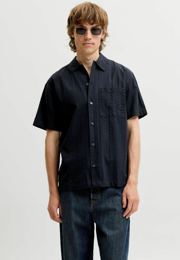 Jack & Jones SHIRT RELAXED FIT SHIRT - Shirt - black beauty
