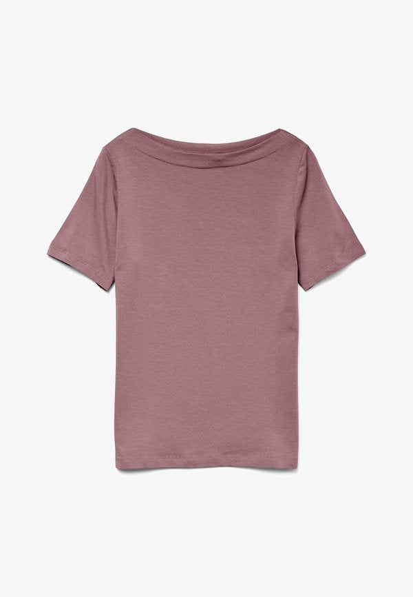 Vero Moda VMPANDA - Basic T-shirt - nostalgia rose