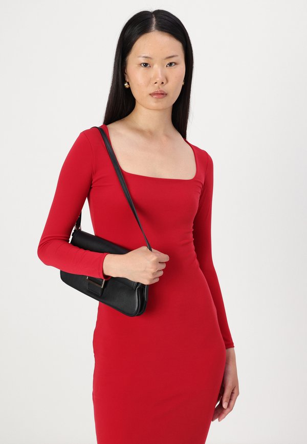 WAL G. SQUARE NECK MIDI