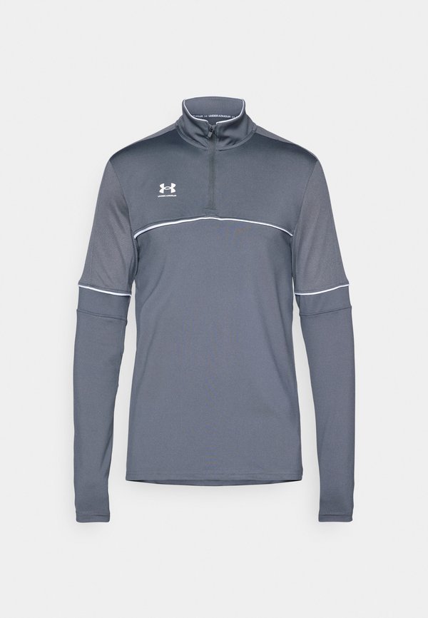 Under Armour CHALLENGER TRAINING - Long sleeved top - castlerock/white