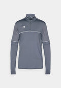 Under Armour CHALLENGER TRAINING - Long sleeved top - castlerock/white