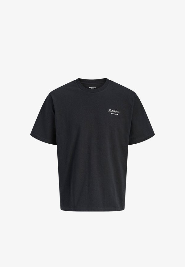 Jack & Jones JJEARCHIVE GRAPHIC TEE SS ONECK NOOS PLS - Basic T-shirt - black