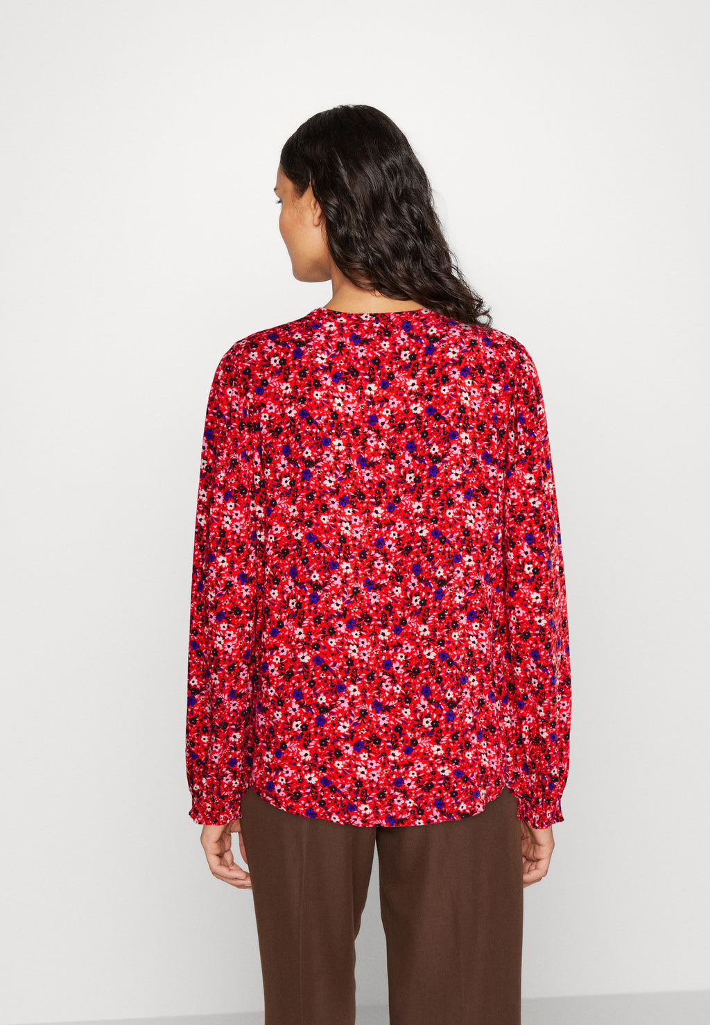 Marks & Spencer TIE NECK BLOUSE