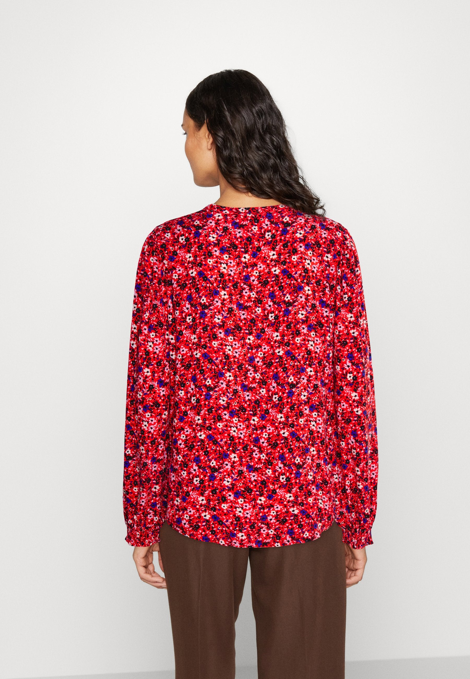 Marks & Spencer TIE NECK BLOUSE