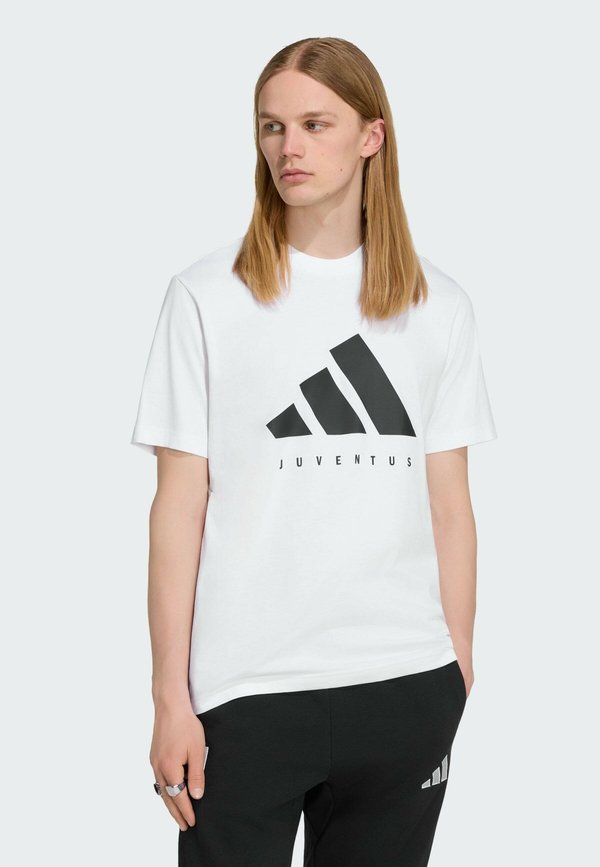 adidas Performance ADIDAS PERFORMANCE JUVENTUS TURIN DNA GRAPHIC T-SHIRT - Club wear - white