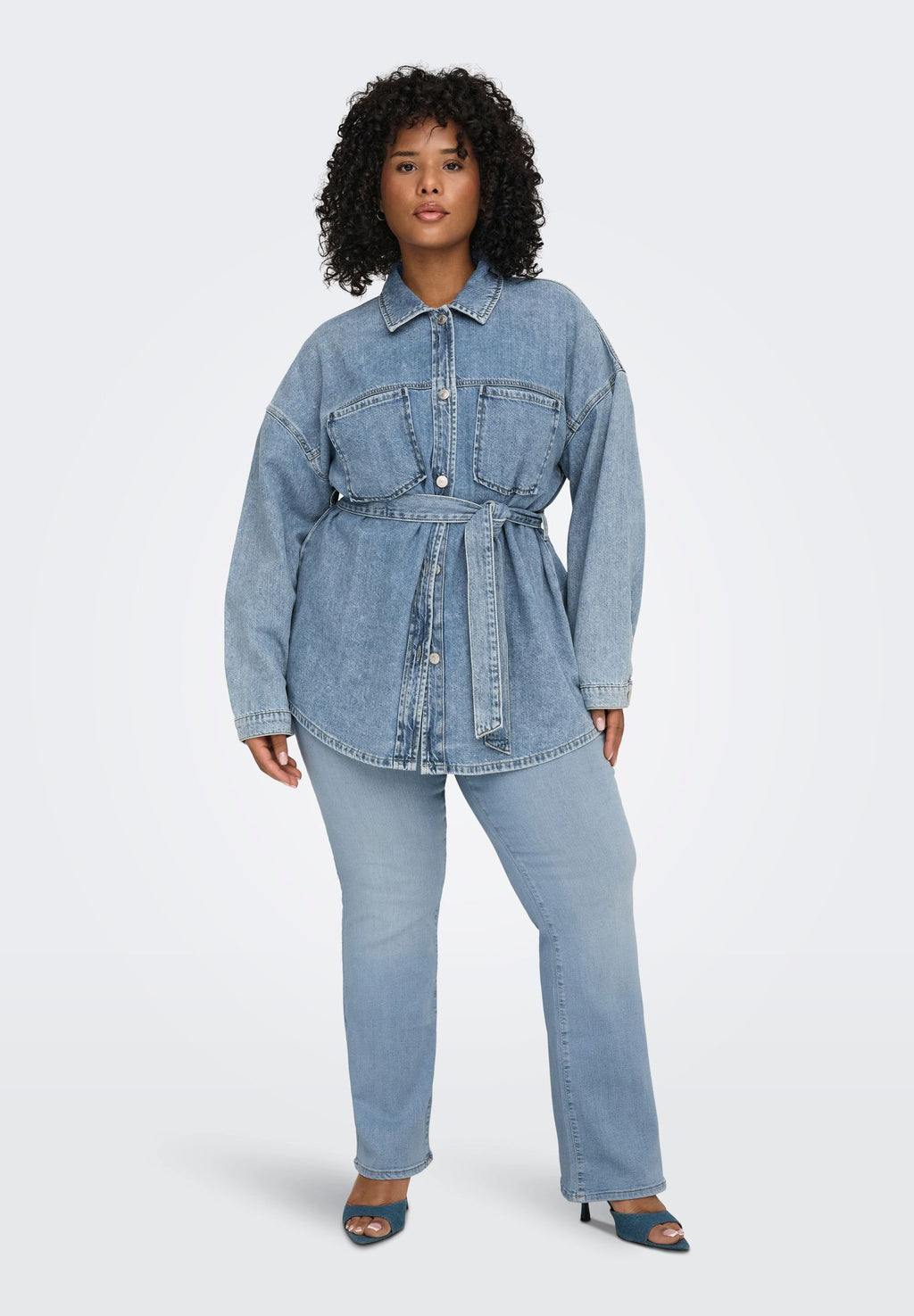 Flared fit CARTHUNDER Mid waist Skinny Media 2