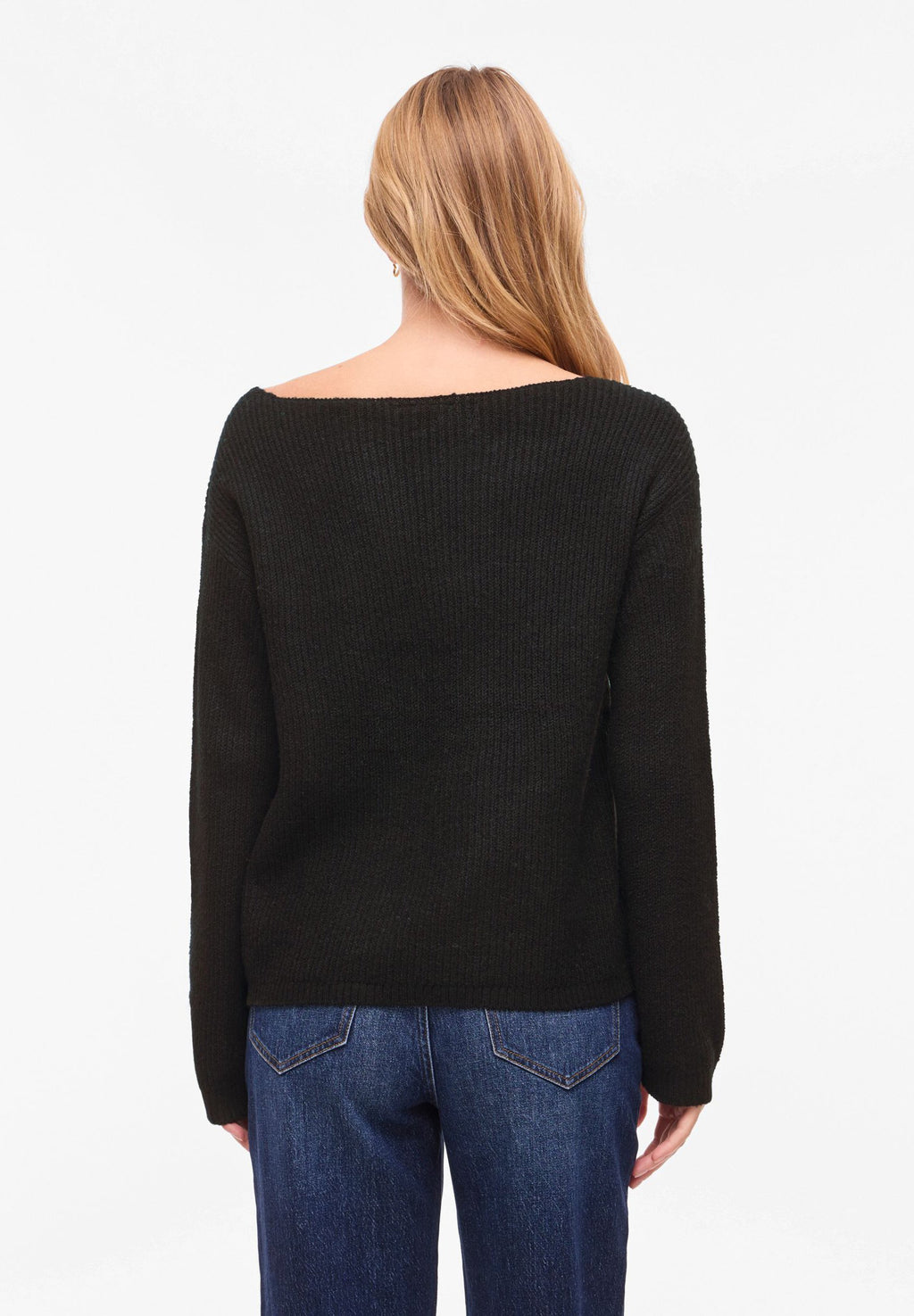 VILA Knitted VIVERIETY boatneck