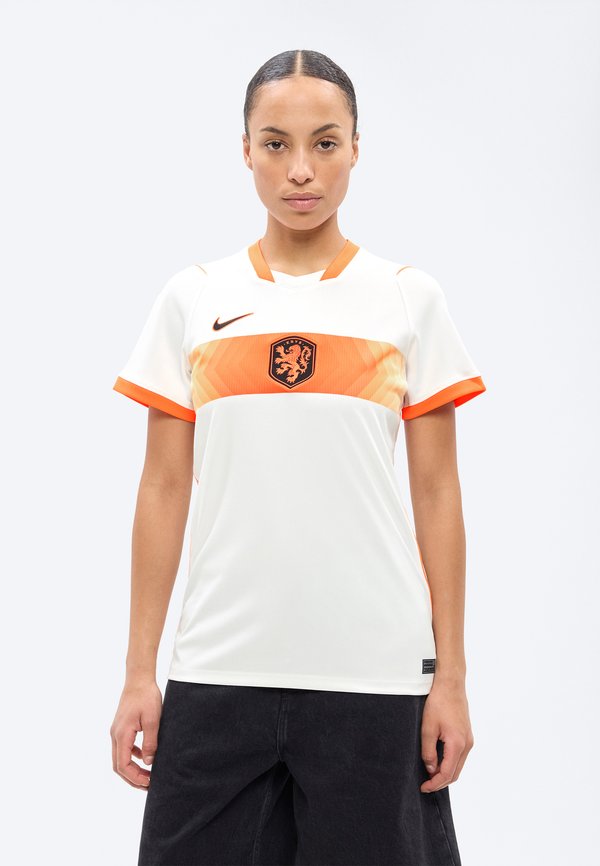 Nike Performance NETHERLANDS 2026/27 STADIUM AWAY  - Football jersey - white/hyper crimson/black