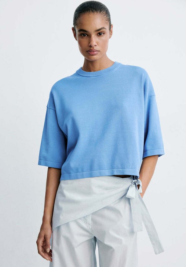 Mango ADULT - Basic T-shirt - blue