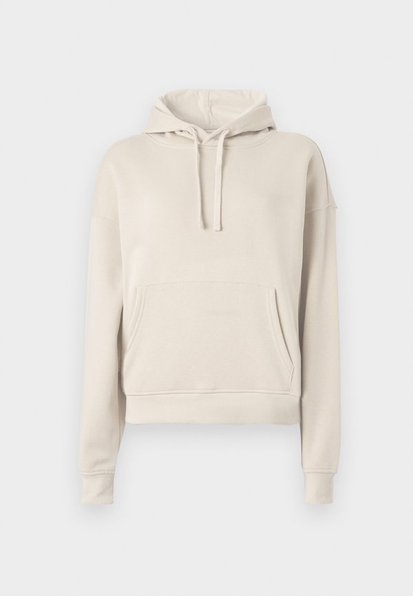 ONLY ONLBEST L/S HOOD SWT NOOS - Hoodie - pumice stone