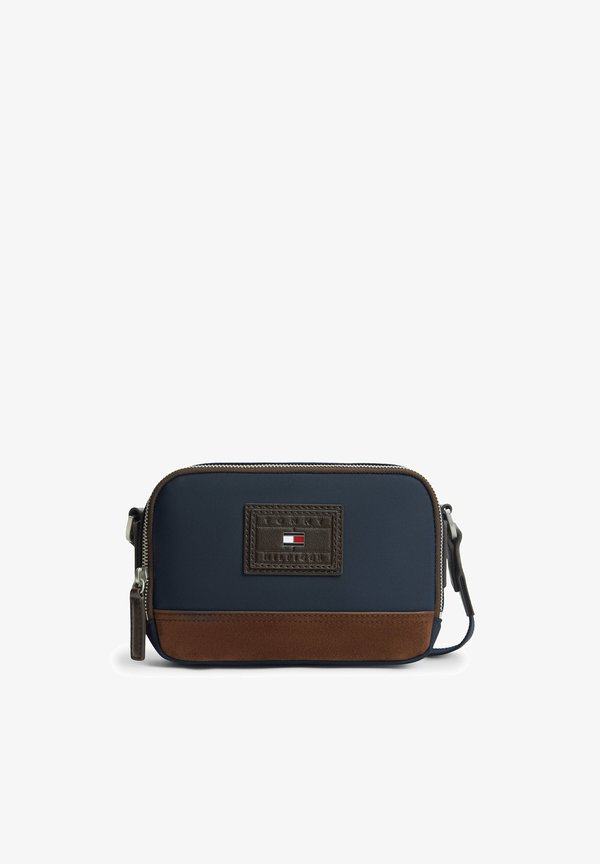 Tommy Hilfiger TOMMY HILFIGER HERITAGE COLOUR-BLOCKED CROSSBODY CAMERA BAG - Cross body bag - space blue