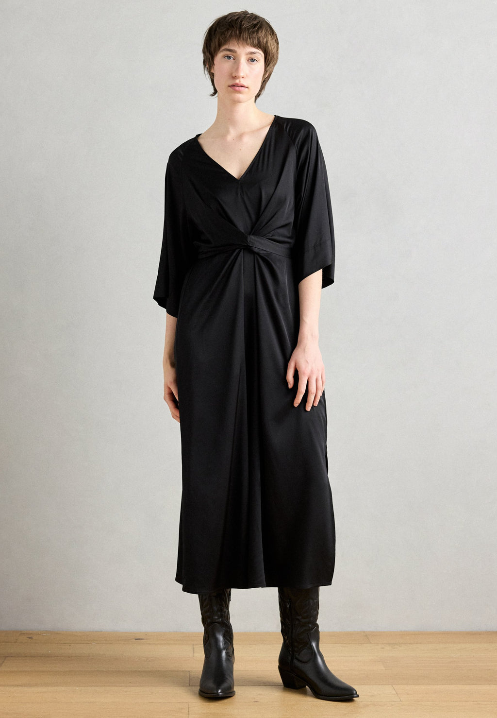 Marc O'Polo DRESS  WRAP STYLE MEDIUM LENGTH RAGLAN SLEEVES