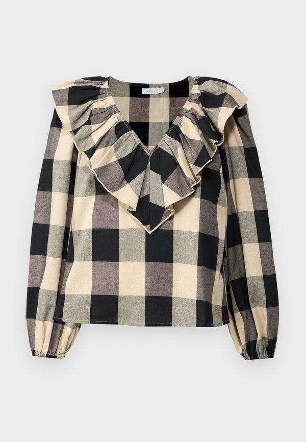 VILA VISALSA V NECK TOP