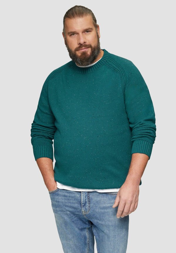 s.Oliver CREW-NECK - Jumper - petrol