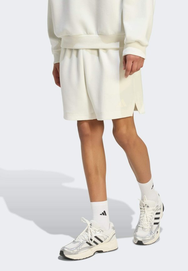 adidas Sportswear SOFT LUX - Sports shorts - off white