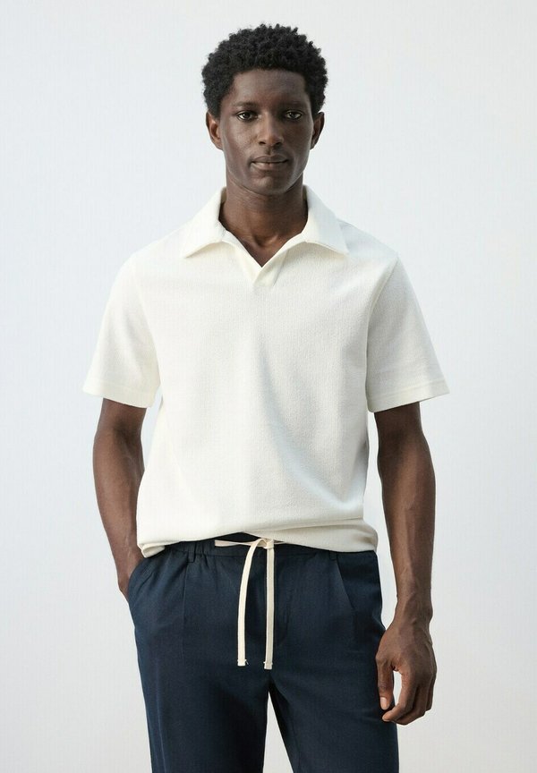 Mango Polo shirt - white