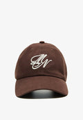 Bershka EMBROIDERED - CAP - Cap - dark brown