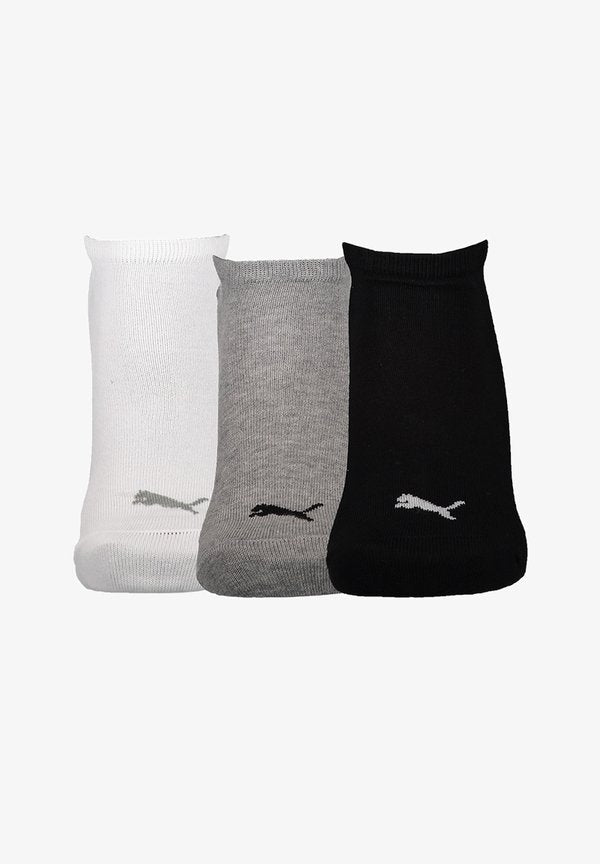 Puma UNISEX 3 PACK - Sports socks - grauweissschwarz
