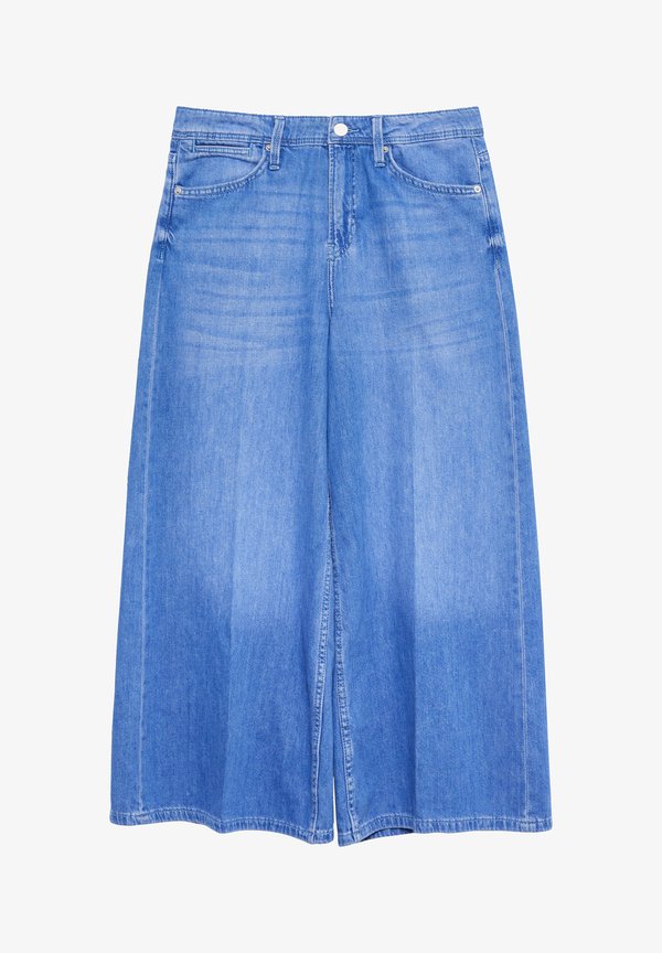 s.Oliver JEANS-HOSE MILLI - Wide Leg - blau