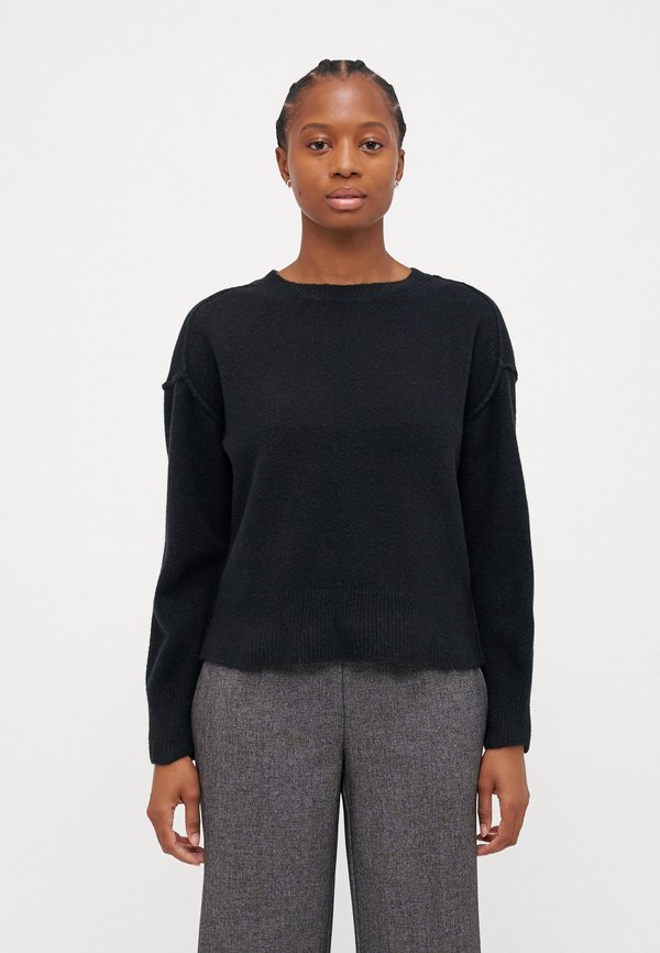 Vero Moda Petite VMSERENA O NECK - Jumper - black