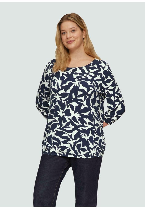 s.Oliver Long sleeved top - navy