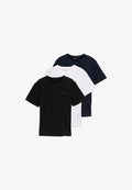 TOM TAILOR 3-PACK - Basic T-shirt - white