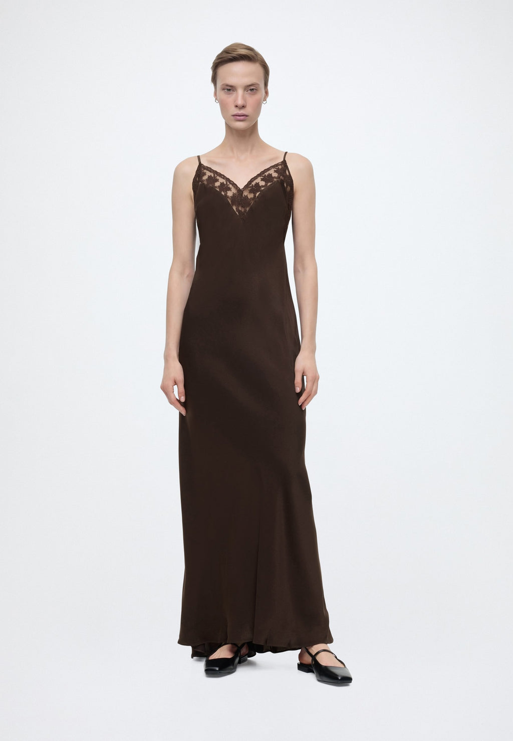 Bardot BONITA LACE TRIM MAXI DRESS
