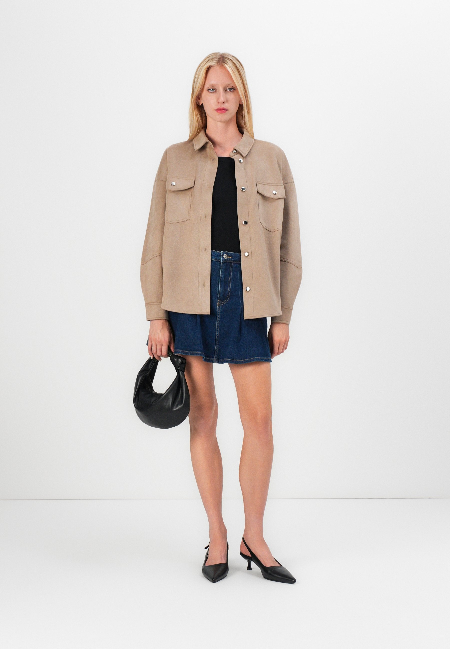 ONLY ONLCALA PLEAT MINI SKIRT