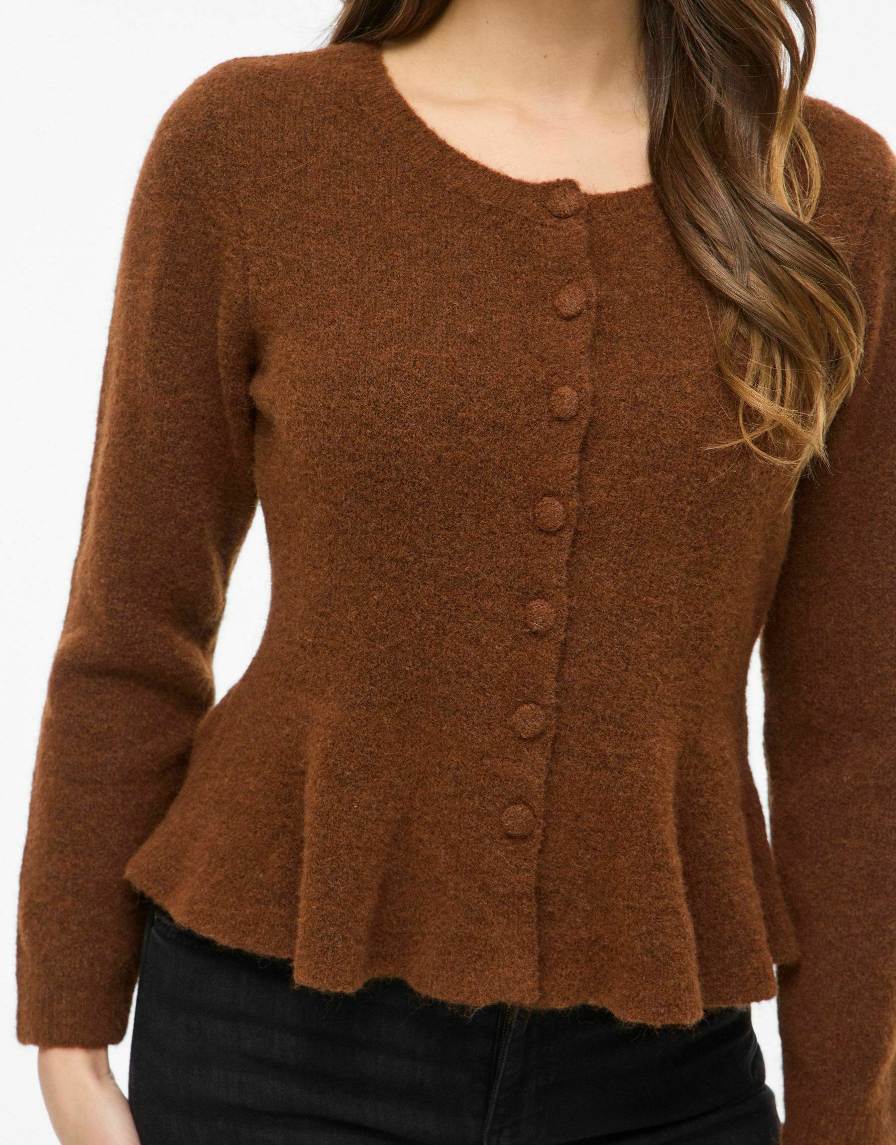 VILA Knitted VILUNA Peplum