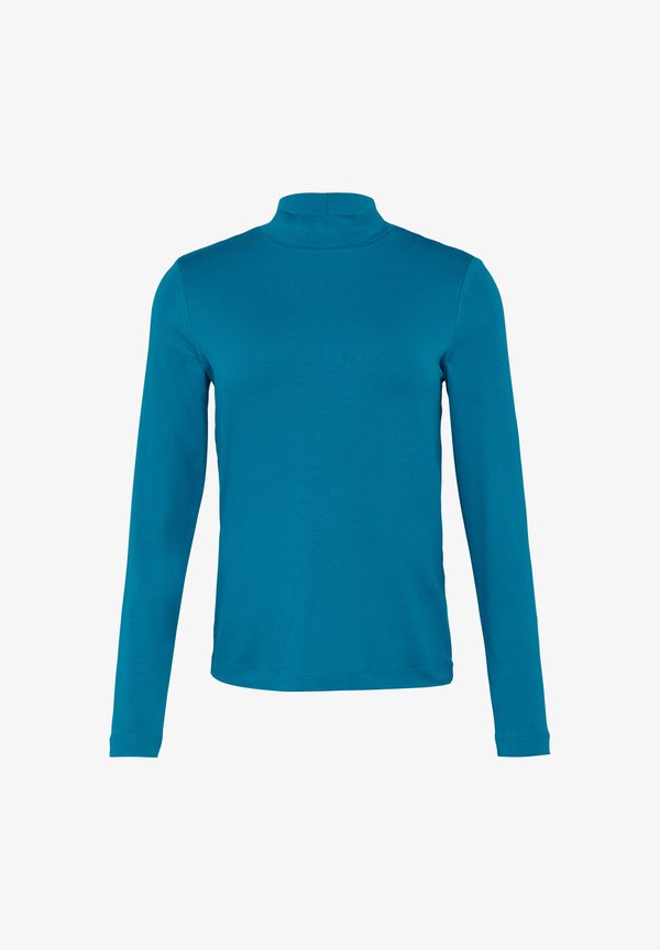 s.Oliver SCHMAL GESCHNITTENES - Long sleeved top - türkis