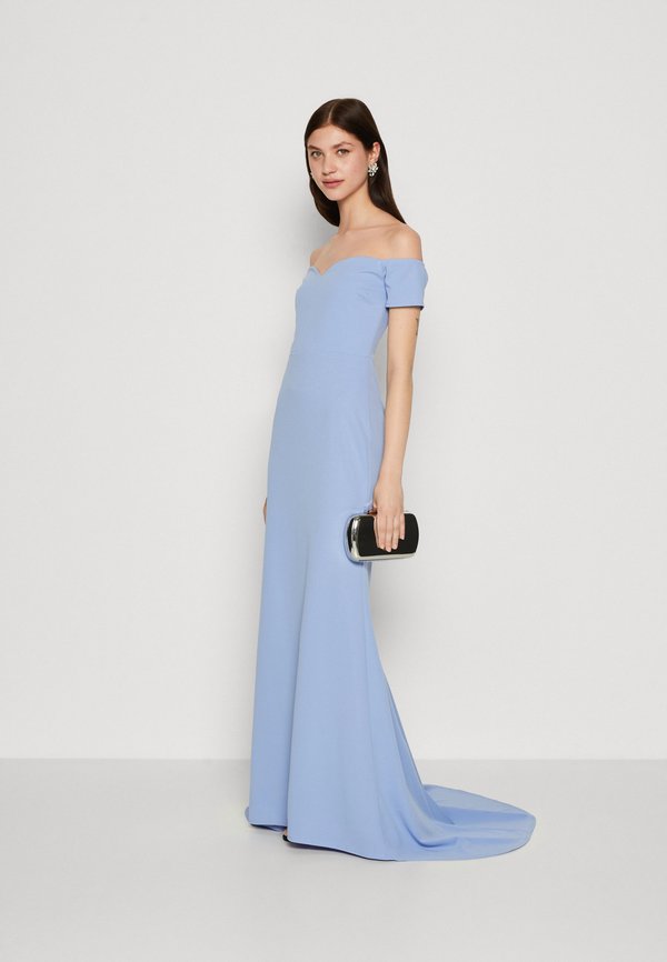 WAL G. RISH OFF SHOULDER MAXI