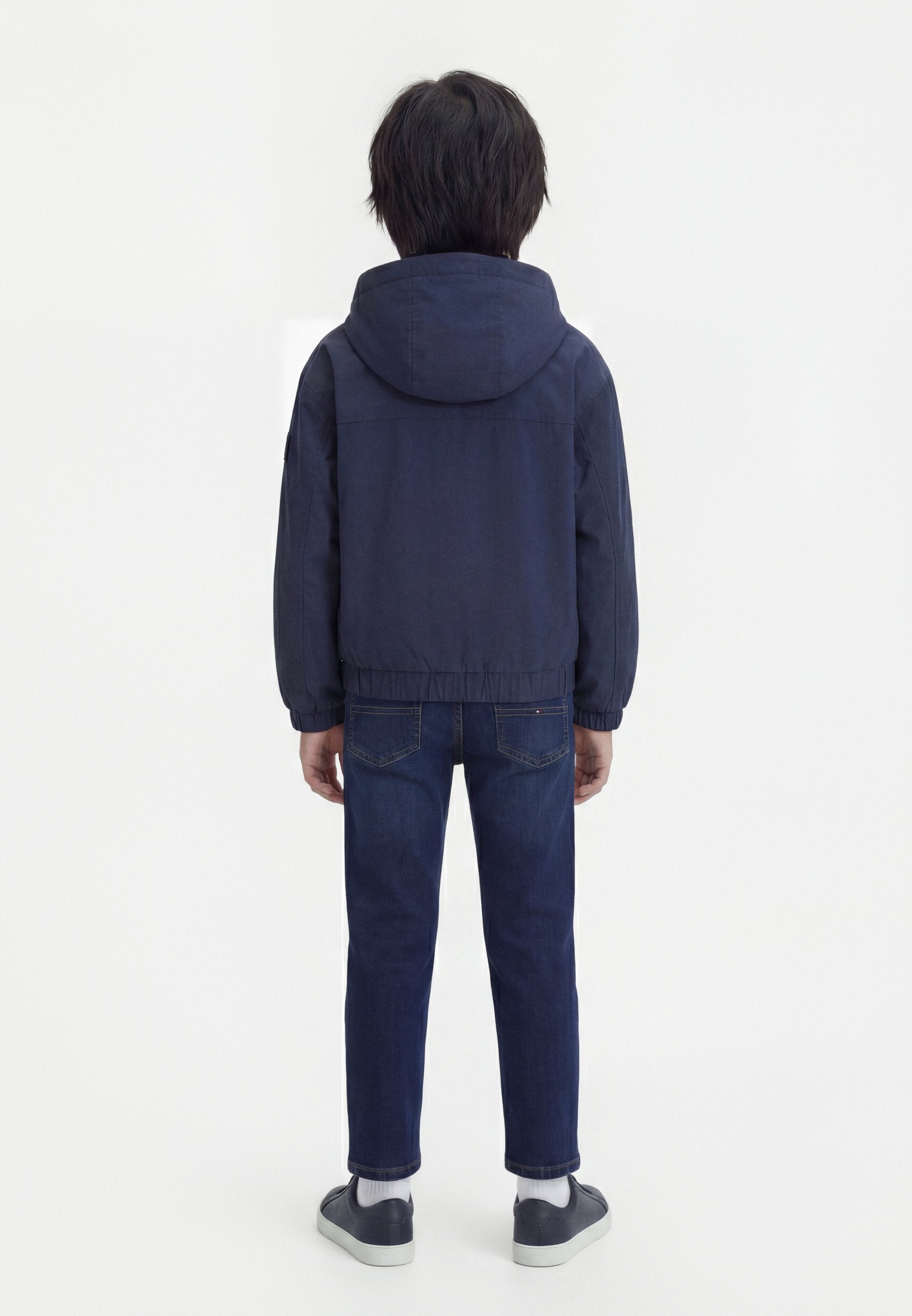 ESSENTIAL ZIP-THRU FUNNEL NECK WINDBREAKER Media 3