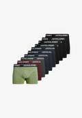 Jack & Jones Trunks 10-pack Trunks - Trunks - schwarz/blau/grün/rot