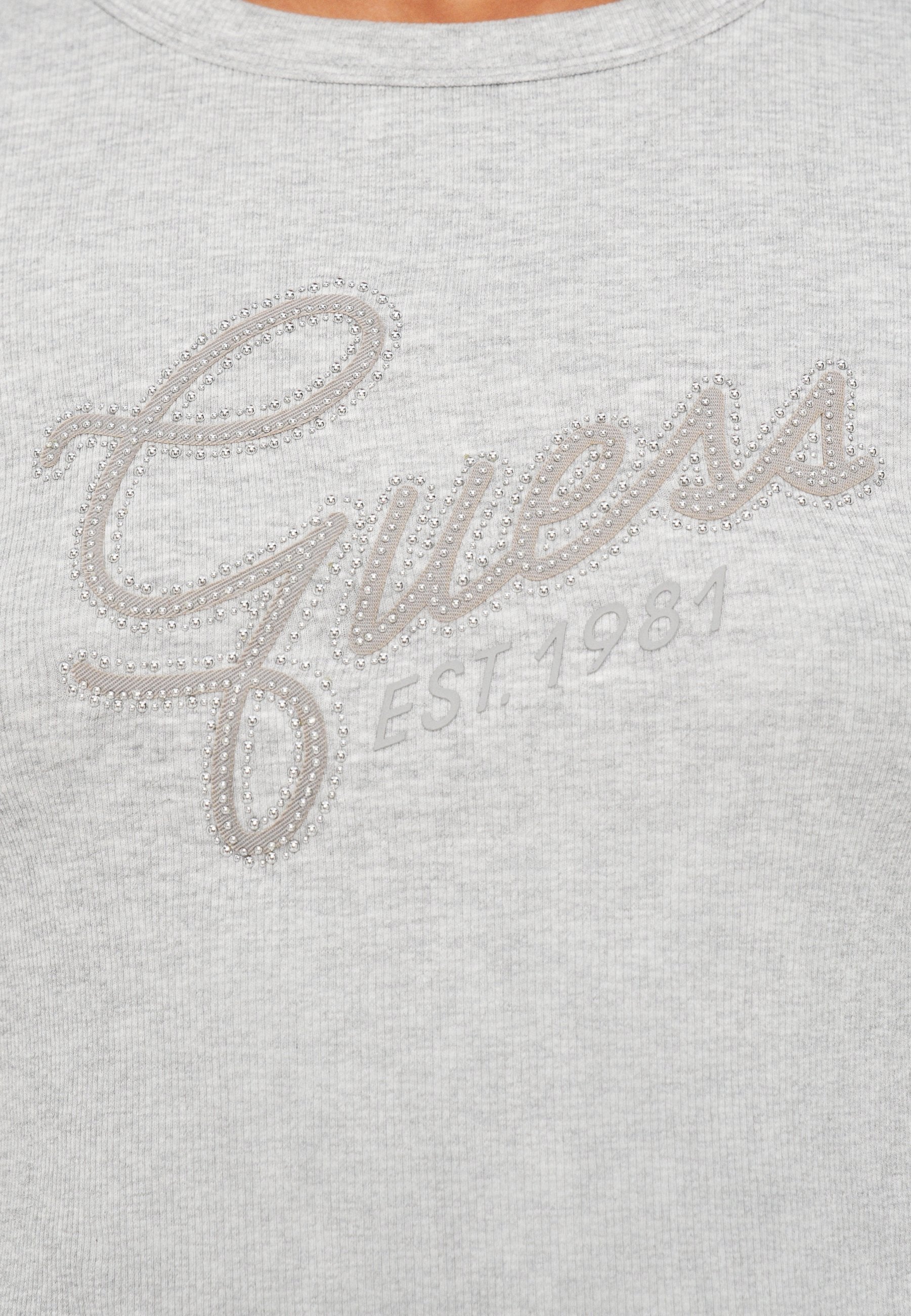 Guess STUDS SCRIPT TEE