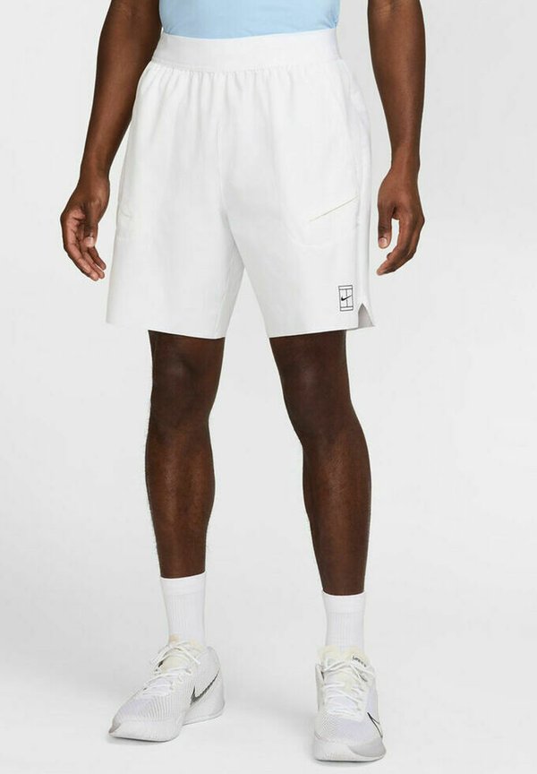 Nike Performance COURT ADVANTAGE - Sports shorts - white black