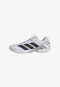adidas Performance ADIZERO UBERSONIC 5 - Multicourt tennis shoes - cloud white   core black   silver metallic