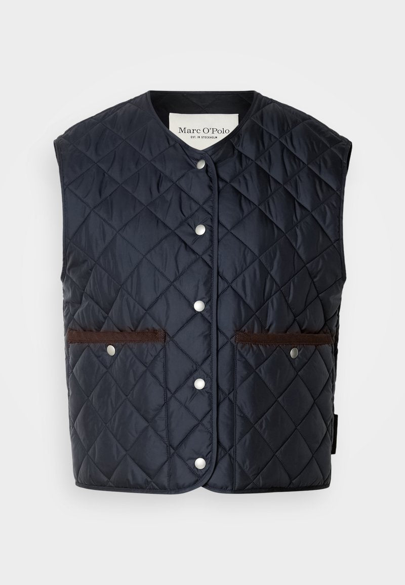 VEST QUILTED PATCHED POCKETS Media 1