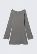 Weekday BOATNECK LONG SLEEVE DRESS