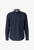 s.Oliver REGULAR FIT AUS MIT BUTTON-DOWN-KRAGEN - Shirt - navy