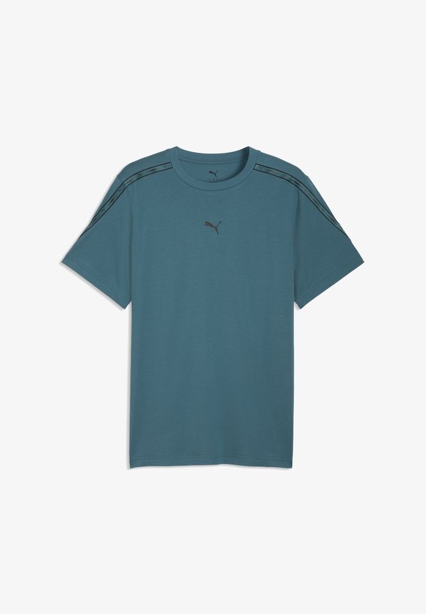 Puma ESS TAPE TEE - Print T-shirt - emerald ice