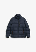 TOM TAILOR PUFFER AUS WASSERABWEISENDEM - Winter jacket - sky captain blue