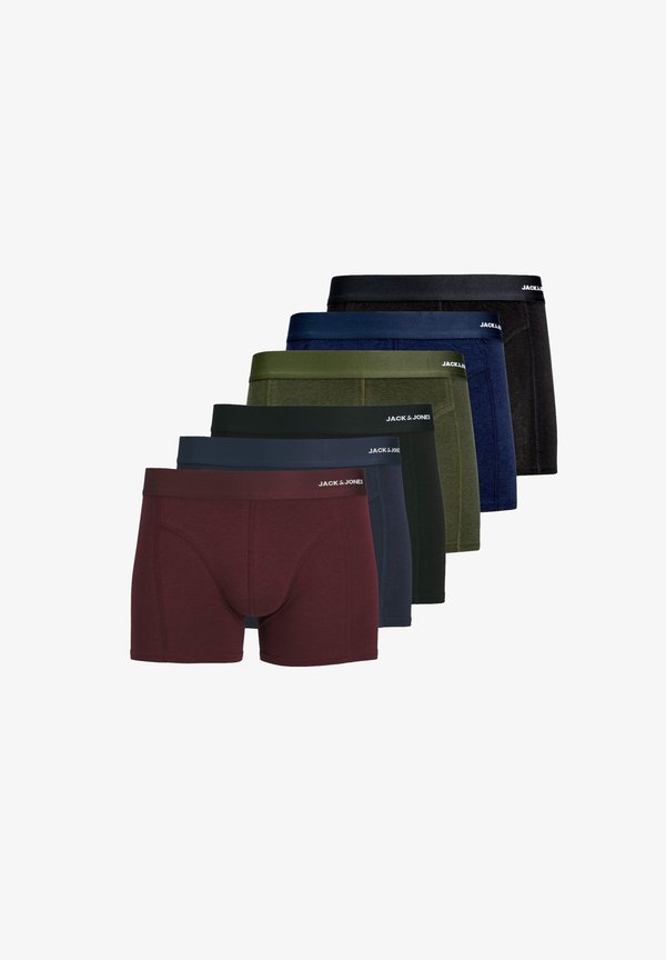 Jack & Jones 6ER PACK JACBASIC RETRO - Trunks - forest night   port royale