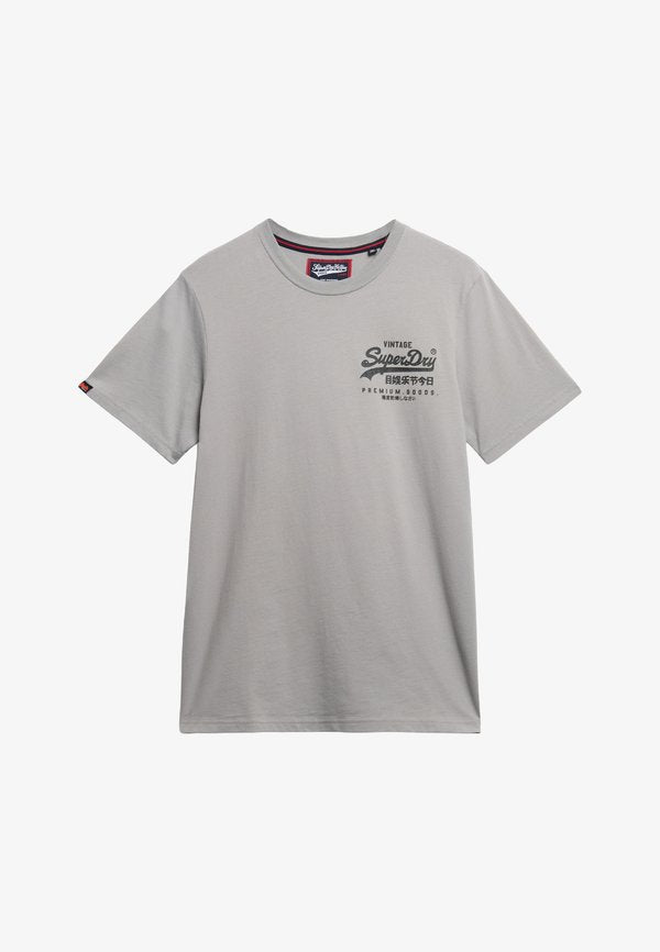 Superdry & Co VINTAGE LOGO TOKYO  - Print T-shirt - sleet grey