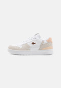 Lacoste T-CLIP SET - Trainers - white/light pink