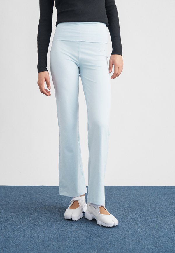Nike Sportswear FLARED PANT - Tracksuit bottoms - hydrogen blue