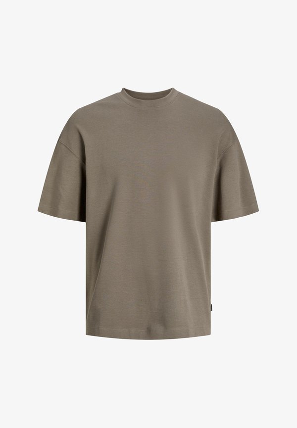 Jack & Jones Plain - Basic T-shirt - braun