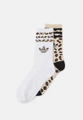 adidas Originals LEOPARD 2 PAIRS - Socks - sand strata/black