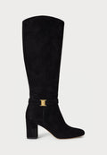 Lauren Ralph Lauren KELLIE SUEDE TALL BOOT HEEL