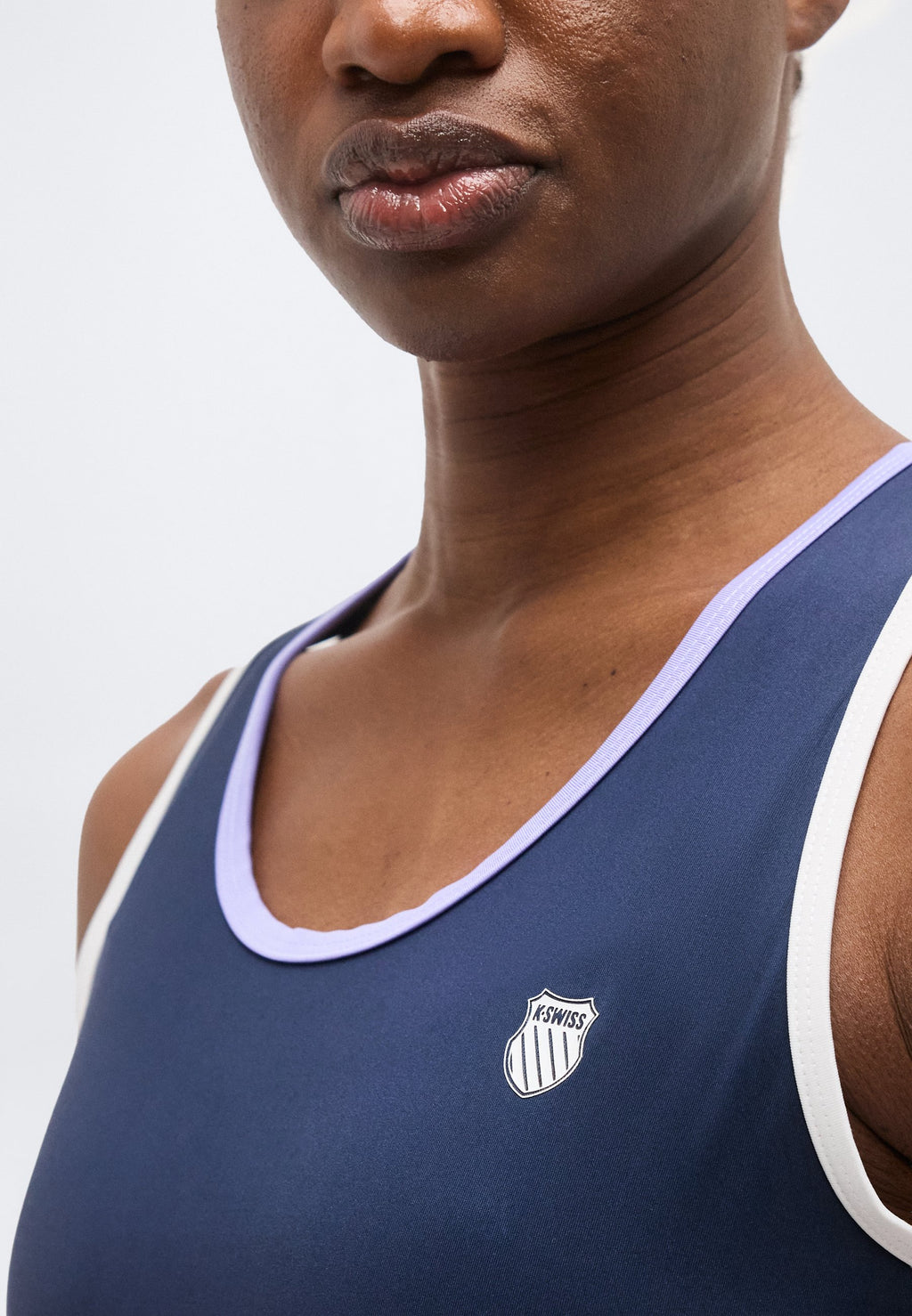 K-SWISS HYPERCOURT PRINT SINGLET