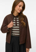 Vero Moda VMIDA Light - Bomber Jacket - chocolate brown
